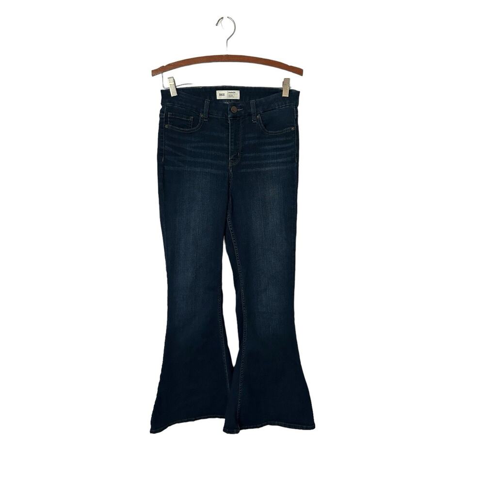 BKE Buckle Parker Universal Fit High‎ Rise Super Flare Jeans 26 inseam 29 1/2